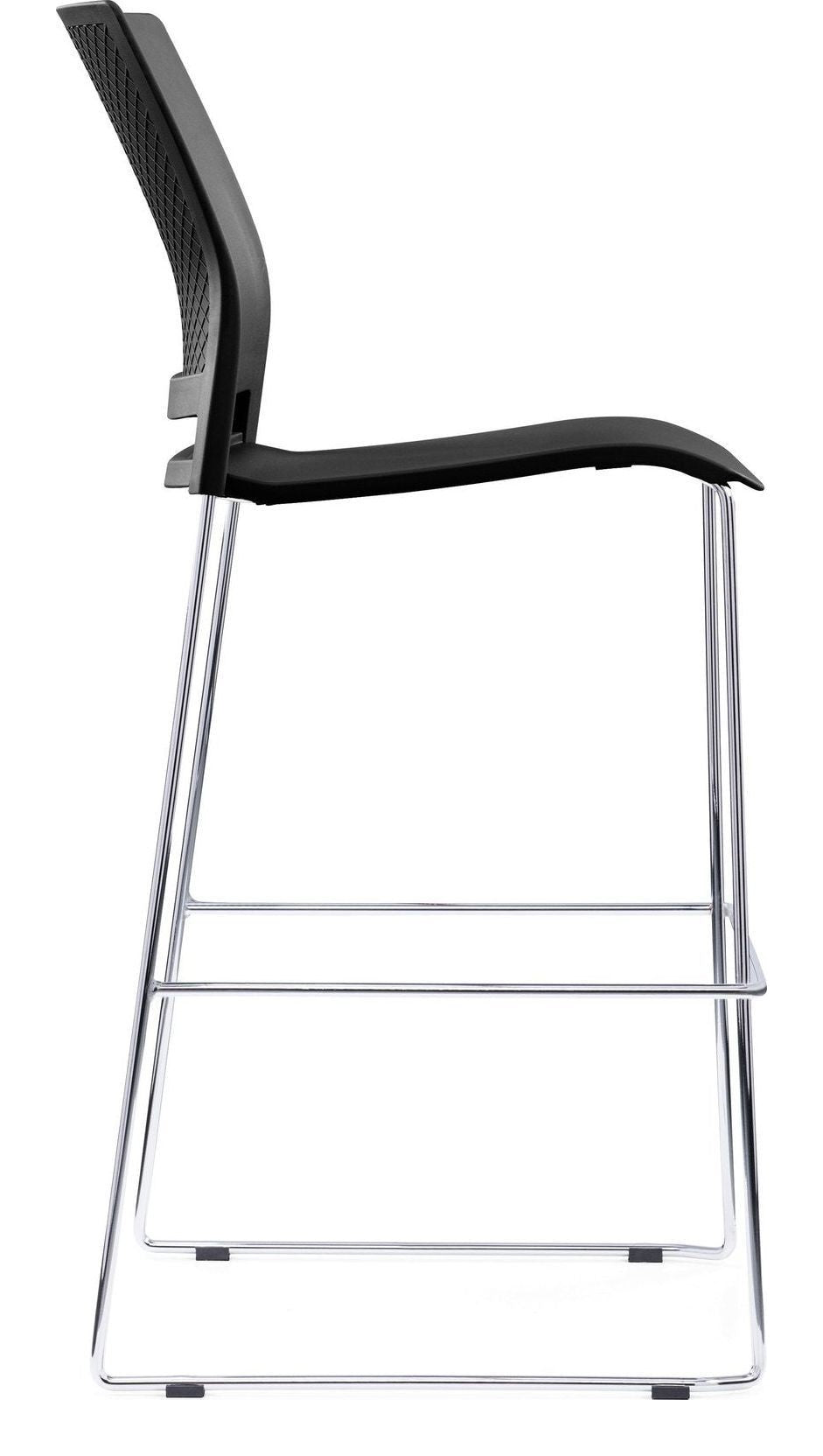 Verse Stacking Stool in black