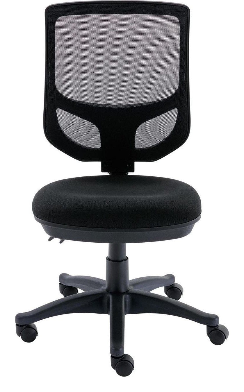 Versi 2 Lever Mesh Operator Chair in black another view