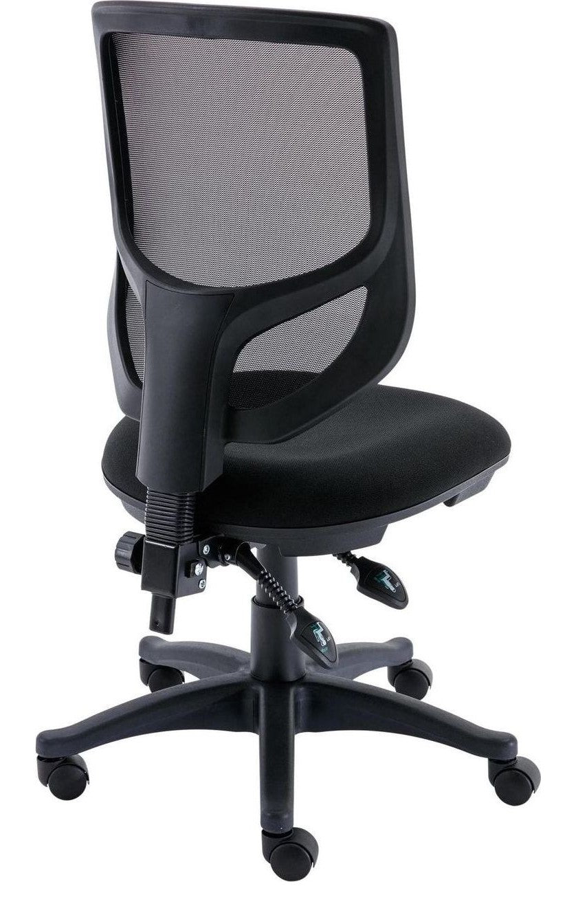 Versi 2 Lever Mesh Operator Chair in black another view