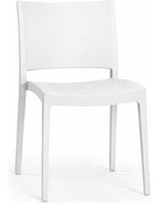 Vetro Side Chair in White