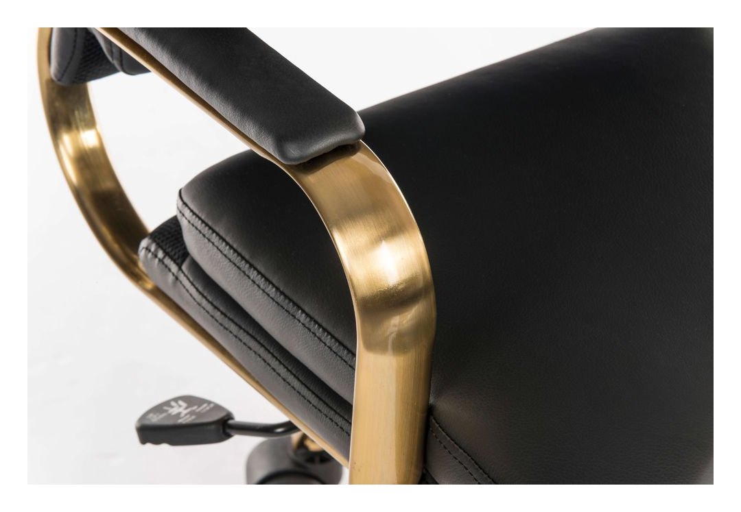 Vintage Executive Chair in black, view 5