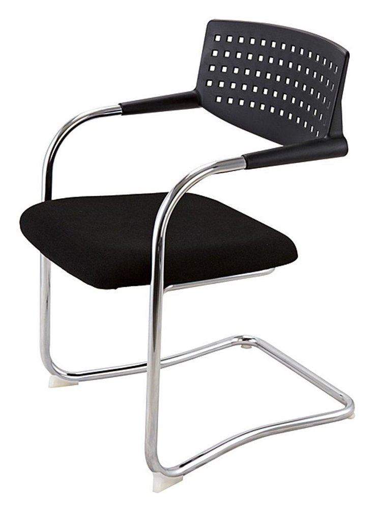 Visa Cantilever Meeting Chair in chrome