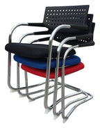 Visa Cantilever Meeting Chair in chrome