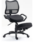 Vivid Heavy Duty Mesh Back Kneeling Chair, view 1