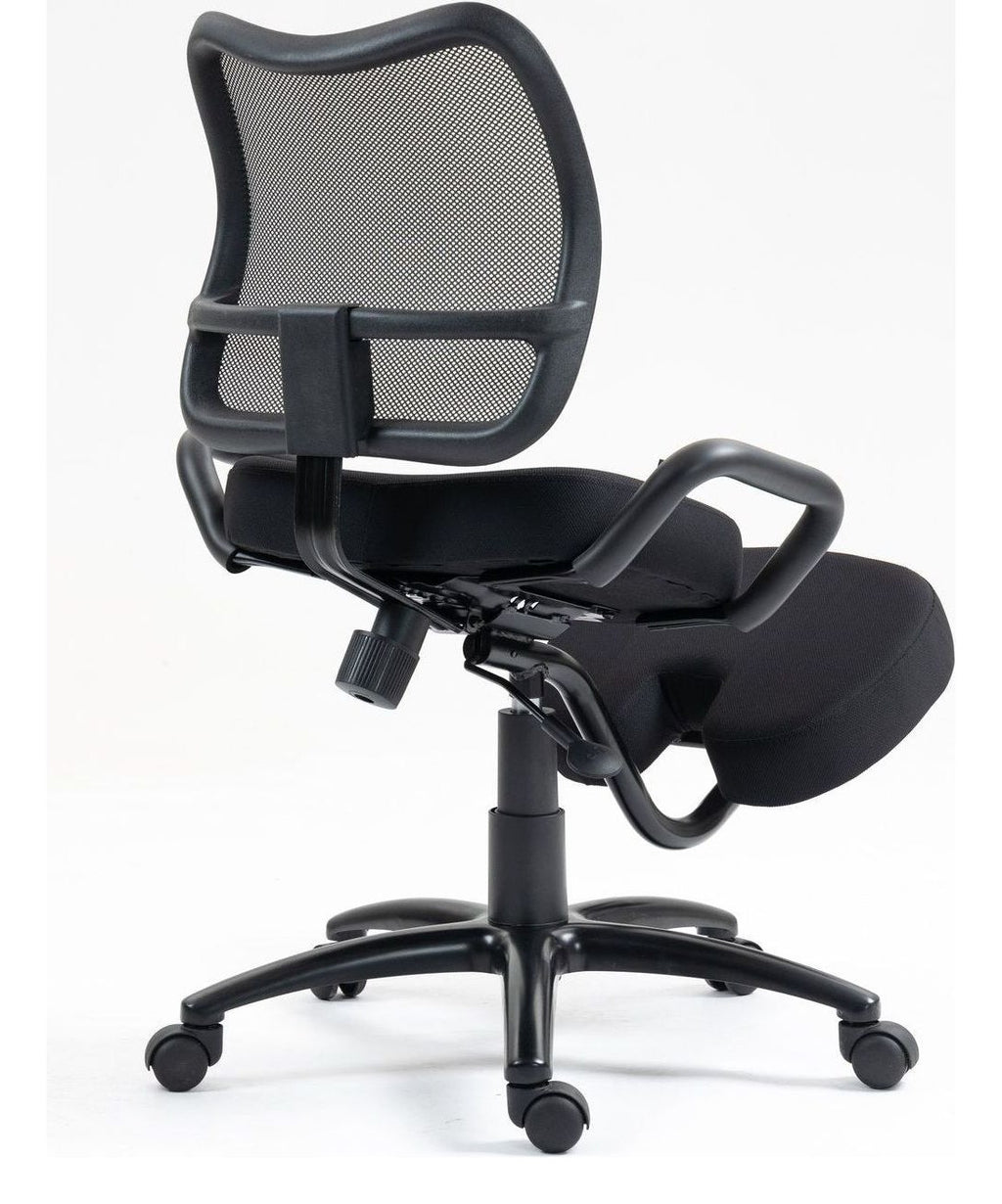 Vivid Heavy Duty Mesh Back Kneeling Chair, view 5