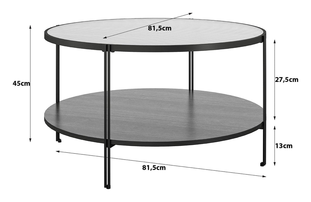 Wainwright Round Coffee Table, view 2