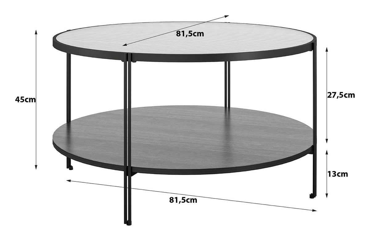 Wainwright Round Coffee Table, view 2