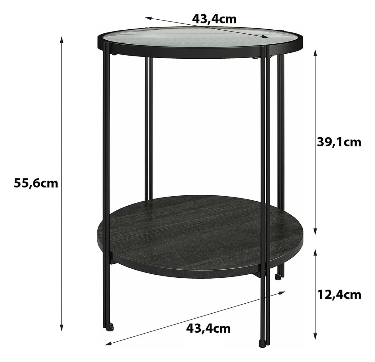 Wainwright Round End Table, view 2