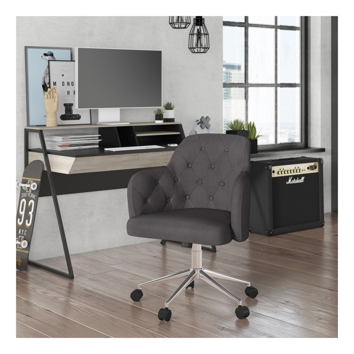 Washington Executive Fabric Office Chair, view 2