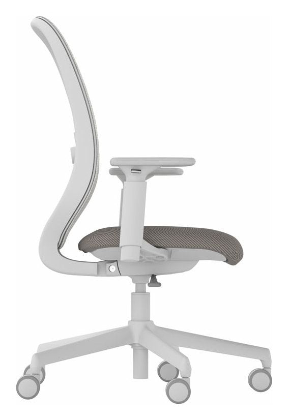 Way Mesh Task Chair, Light Grey Frame, view 5