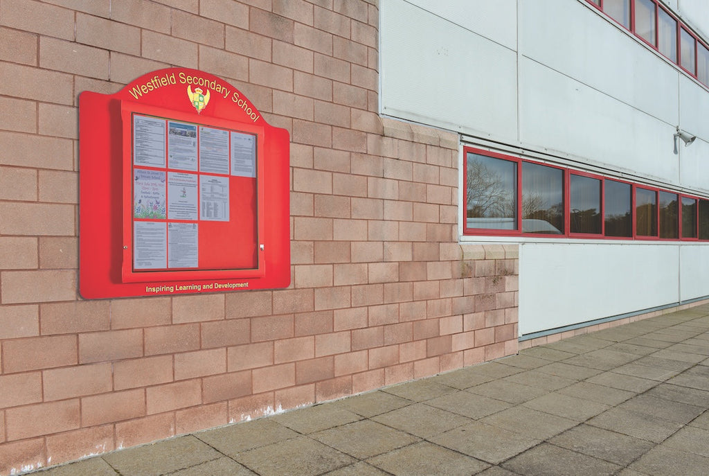WeatherShield Contour Wall Mounted Outdoor Sign