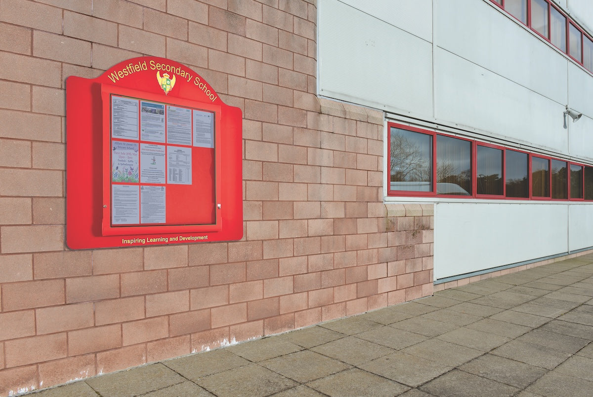 WeatherShield Contour Wall Mounted Outdoor Sign