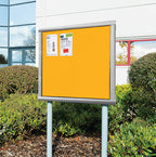 WeatherShield Freestanding Outdoor Showcase (Surface Mounted)