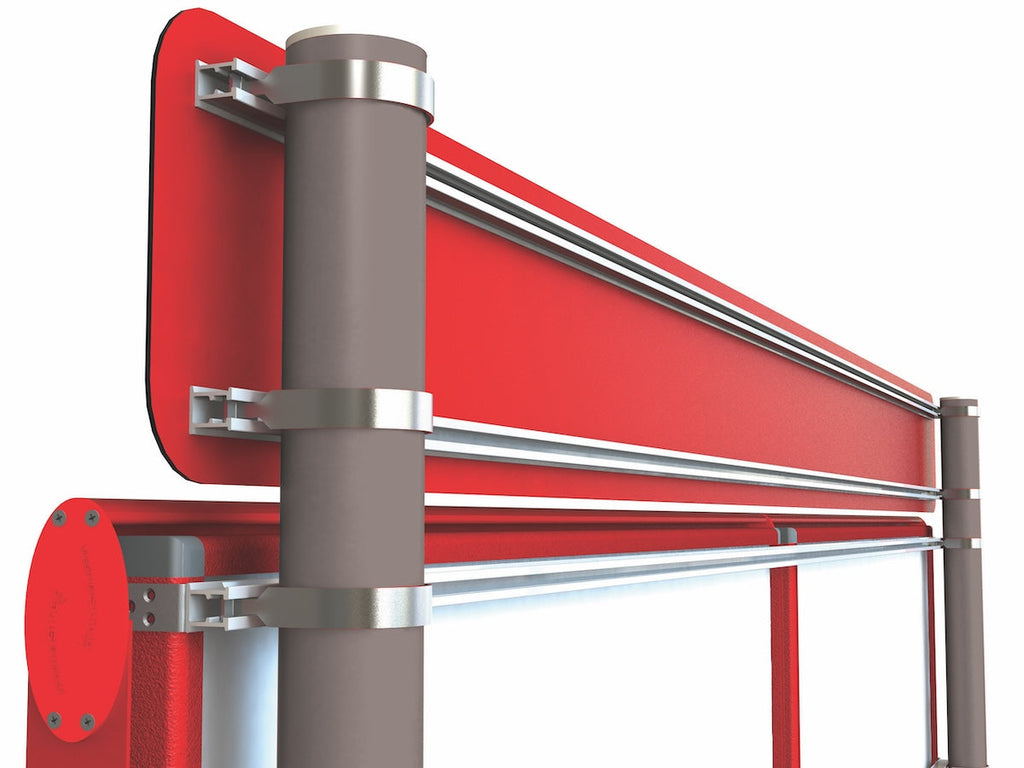 WeatherShield Headline Freestanding Outdoor Sign Sunken Posts