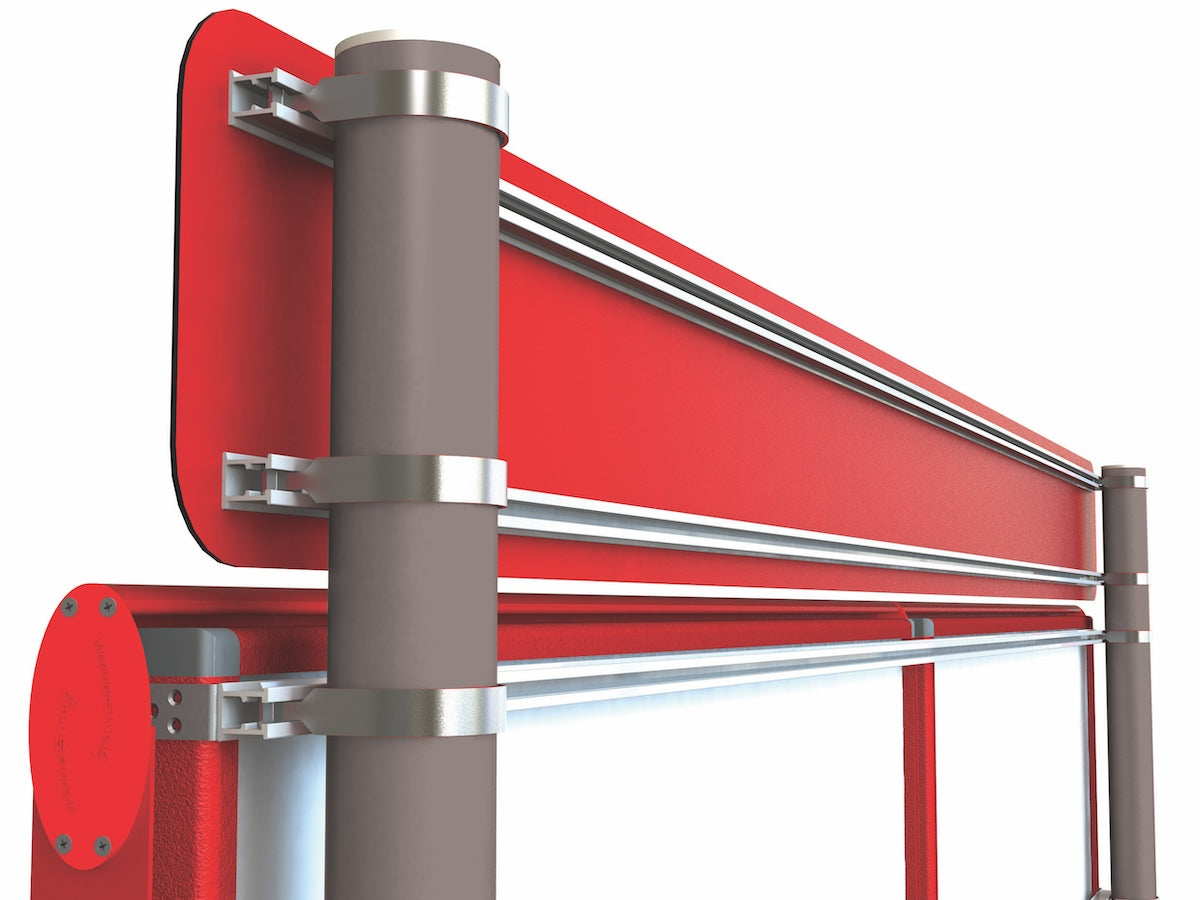 WeatherShield Headline Freestanding Outdoor Sign Sunken Posts