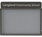 WeatherShield Headline Wall Mounted Outdoor Sign