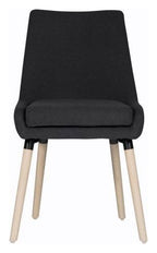 Welcome Reception Chair in graphite, view 2