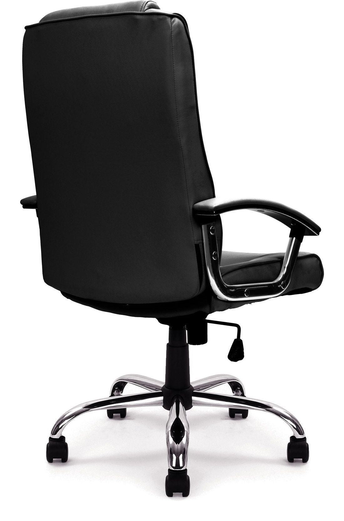 Westminster High Back Leather Executive Chair in black, view 3