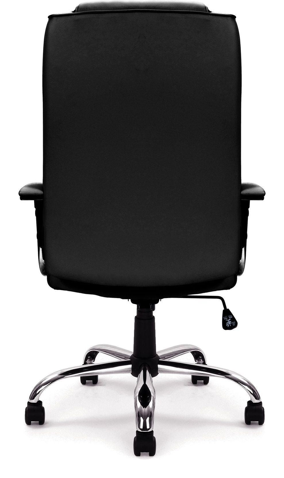 Westminster High Back Leather Executive Chair in black, view 4