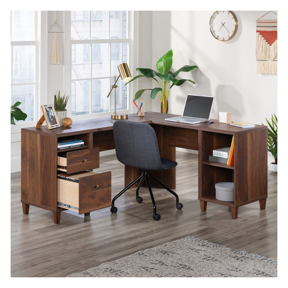 Willow L-Shaped Desk, view 2