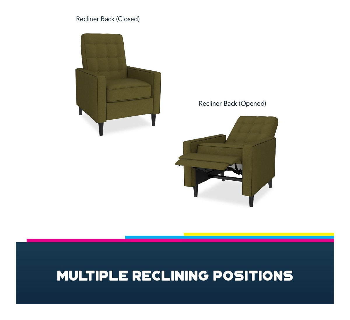 Wimberly Recliner Linen, view 11