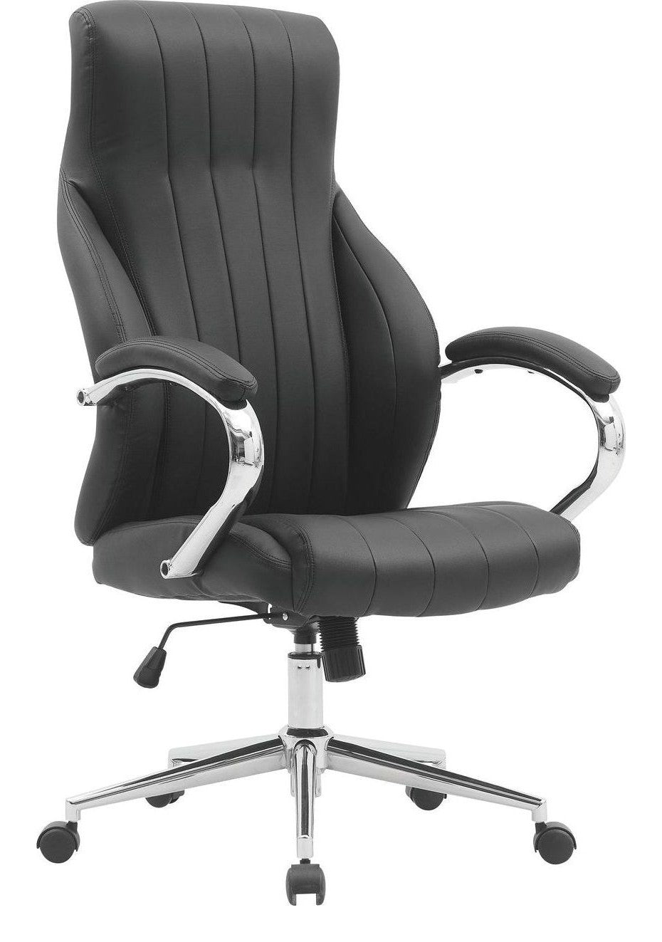 Windermere High Back Leather Executive Chair in black