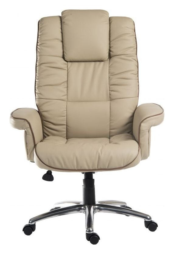 Windsor Executive Chair in cream, view 2