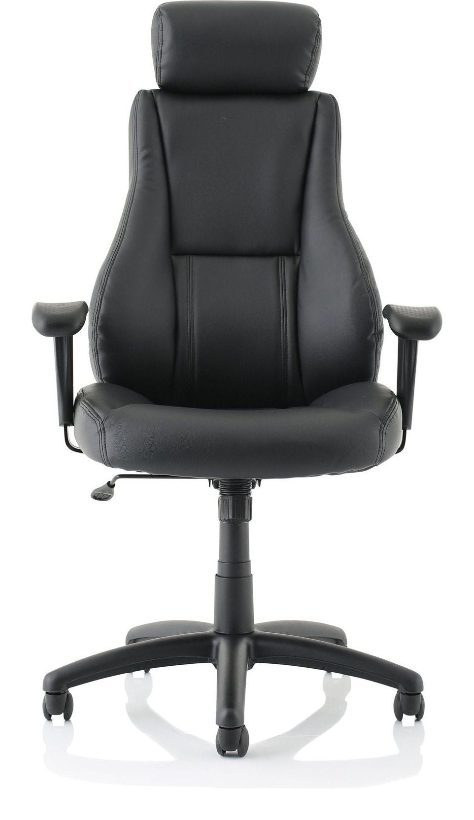 Winsor Medium Back Executive Black Leather Chair, , another view 1