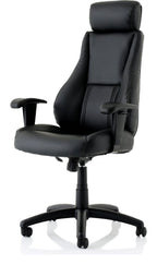 Winsor Medium Back Executive Black Leather Chair, , another view 2