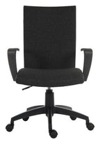 Work Executive Chair in black, view 2