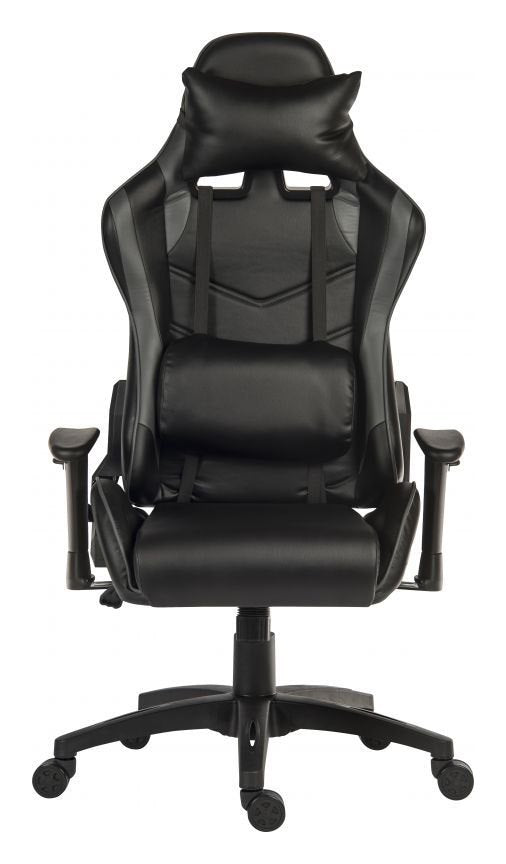 Yokohama Gaming Chair in black, view 2