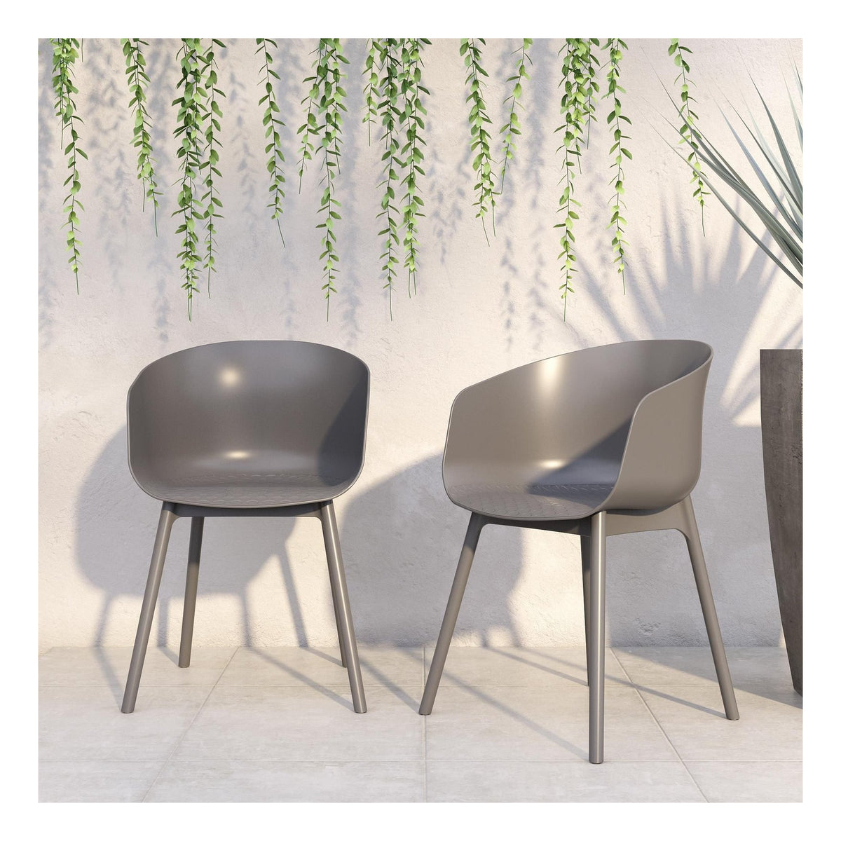 York Indoor/Outdoor XL Dining Chairs (Pack Of 2), view 6