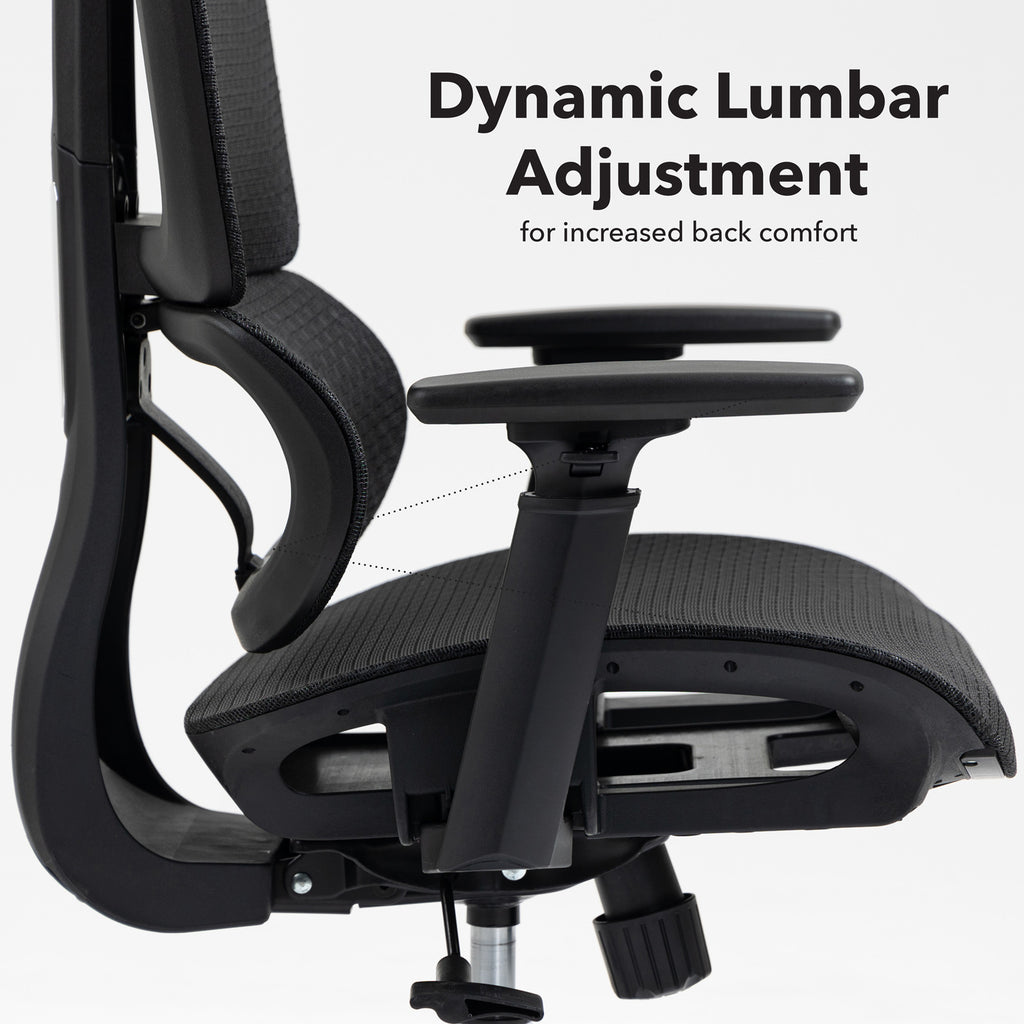 Zala Mesh Task Chair with Headrest detail