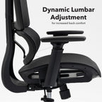 Zala Mesh Task Chair with Headrest detail