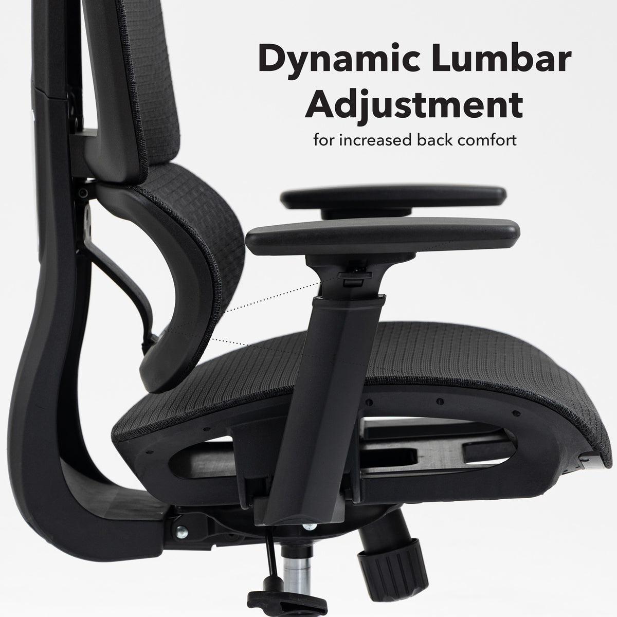 Zala Mesh Task Chair with Headrest detail