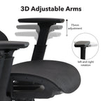 Zala Mesh Task Chair with Headrest detail