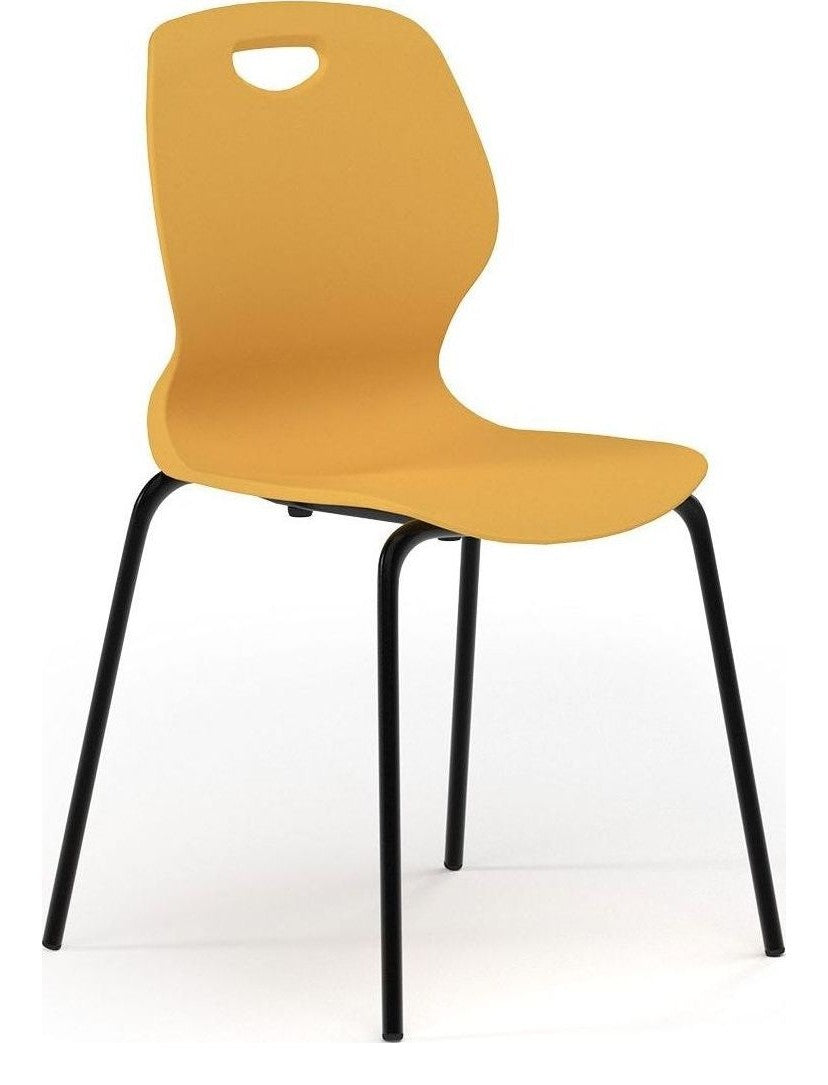 Zara 4 Legged Chair in Mango