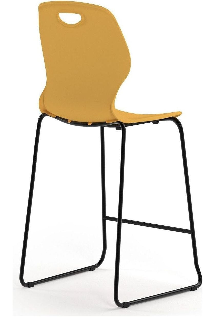 Zara Stool in Mango from the back