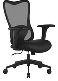 Zephyr High Back Mesh Chair in black