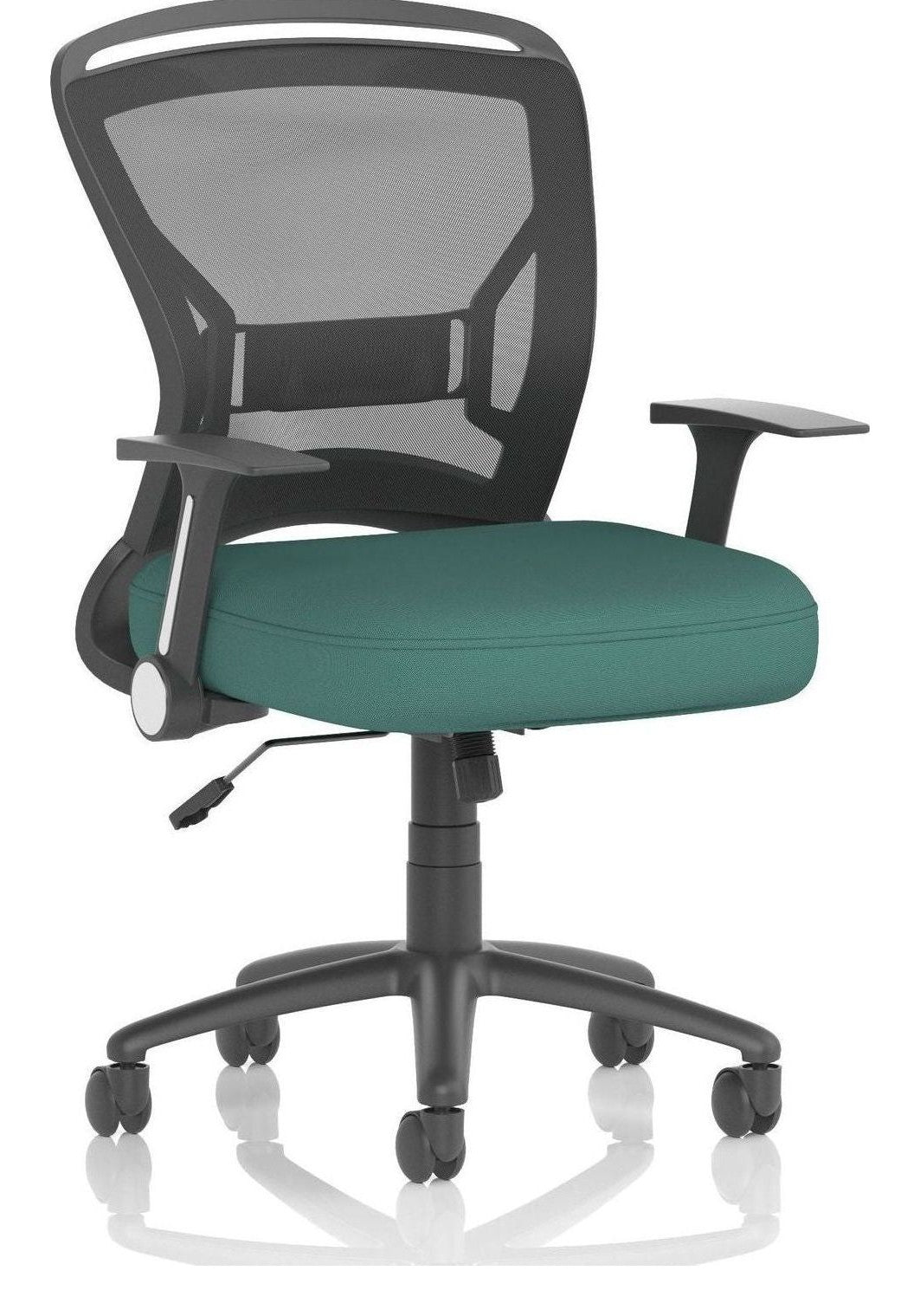 Zeus Bespoke Medium Mesh Back Task Operator Chair, quest kelp
