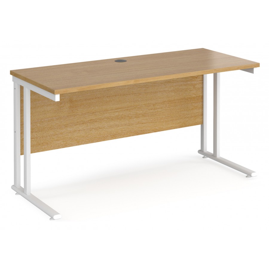 Maestro 600mm Deep Straight Office Desk