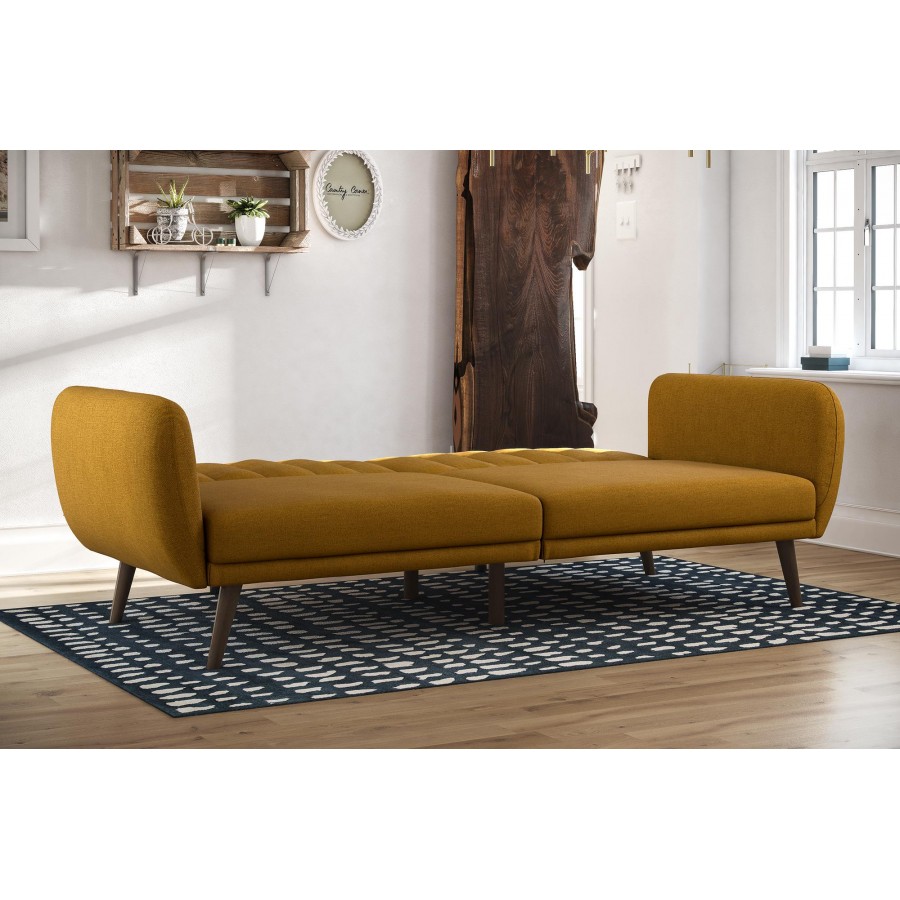 Novogratz Brittany Linen Futon