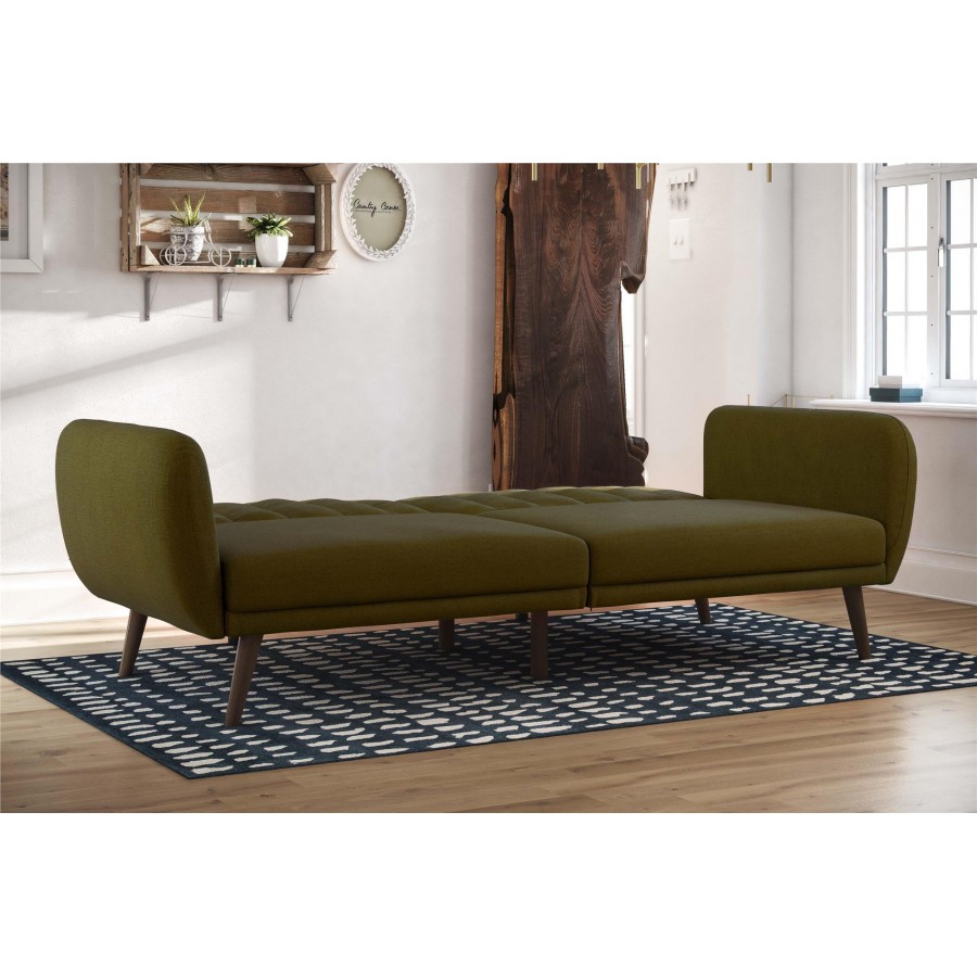 Novogratz Brittany Linen Futon