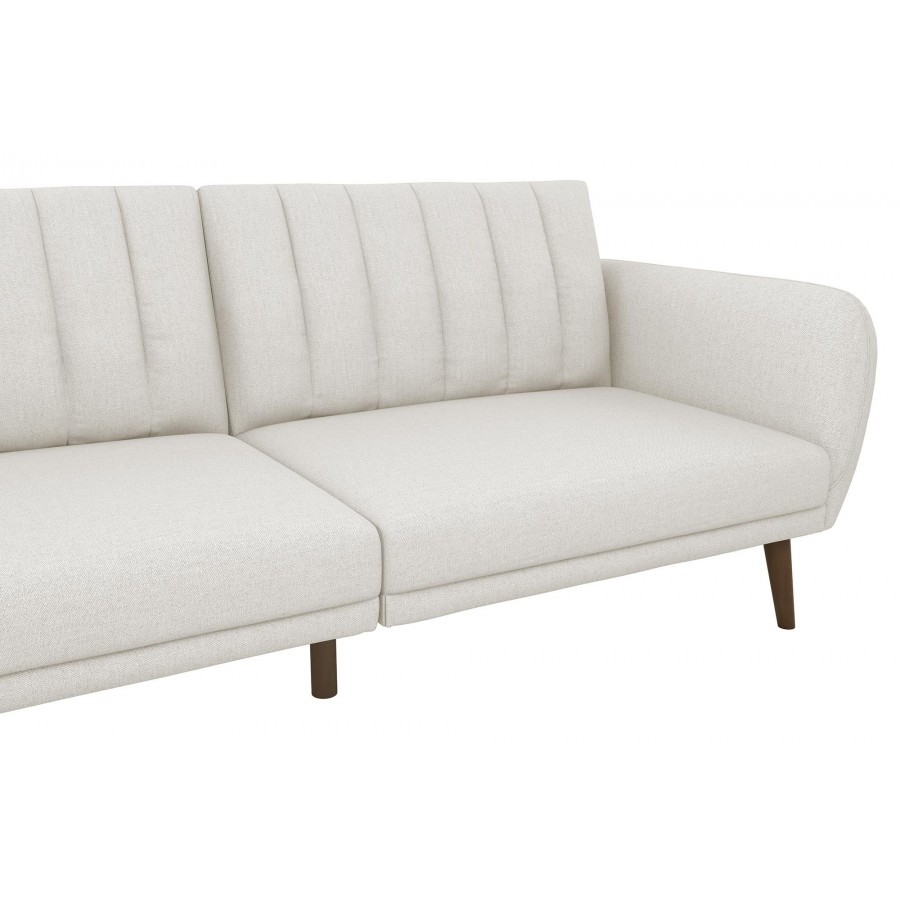 Novogratz Brittany Linen Futon