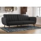 Novogratz Brittany Linen Futon