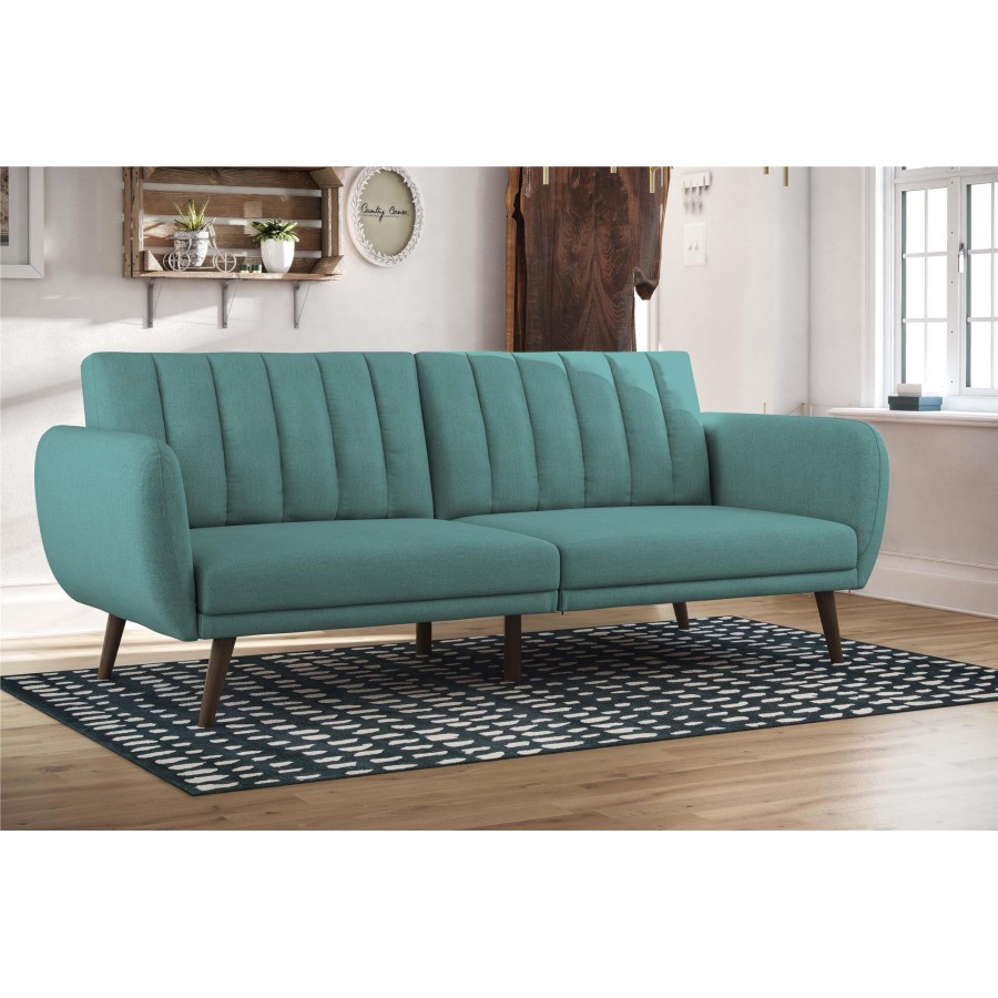 Novogratz Brittany Linen Futon