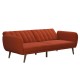 Novogratz Brittany Linen Futon