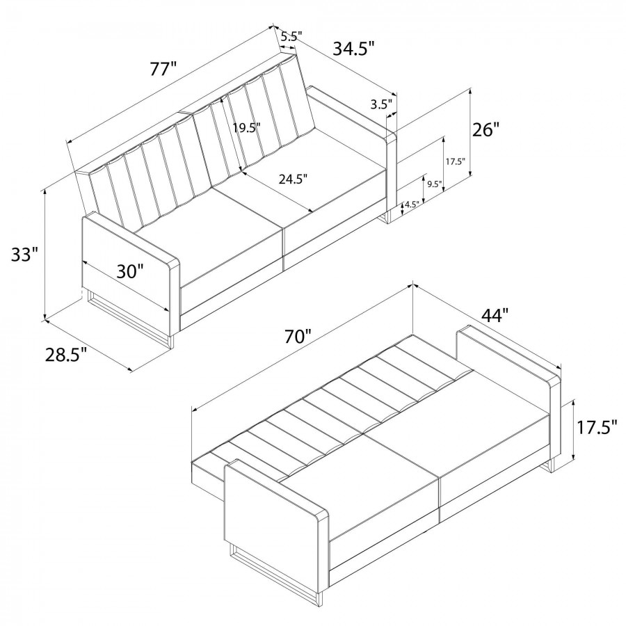 novogratz skylar futon