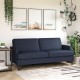 Asher Contemporary Double Seater Linen Sofa