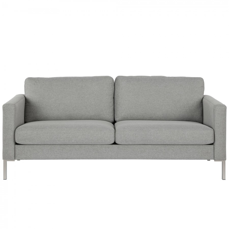 Fabry Grey Linen Sofa